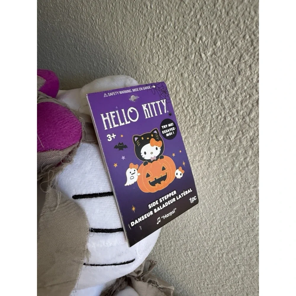 HELLO KITTY MUMMY W/ PUMPKIN SIDE STEPPER ANIMATED PLUSH‎ 13